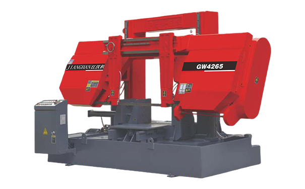 宜城GW4265双柱龙门卧式带锯床