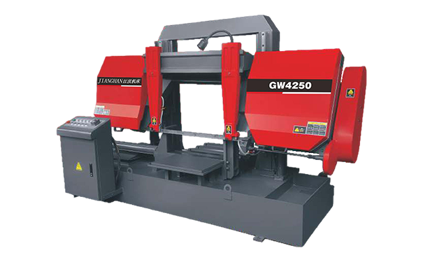 宜城GW4250双柱龙门卧式带锯床