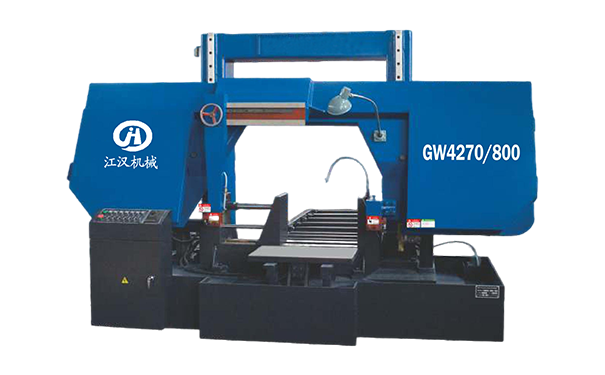 宜城GW4270/800双柱龙门卧式带锯床